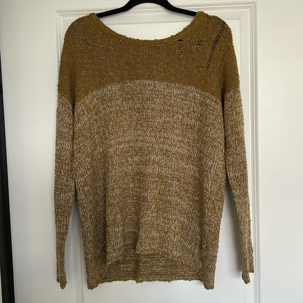 Earth-Tone Sweater